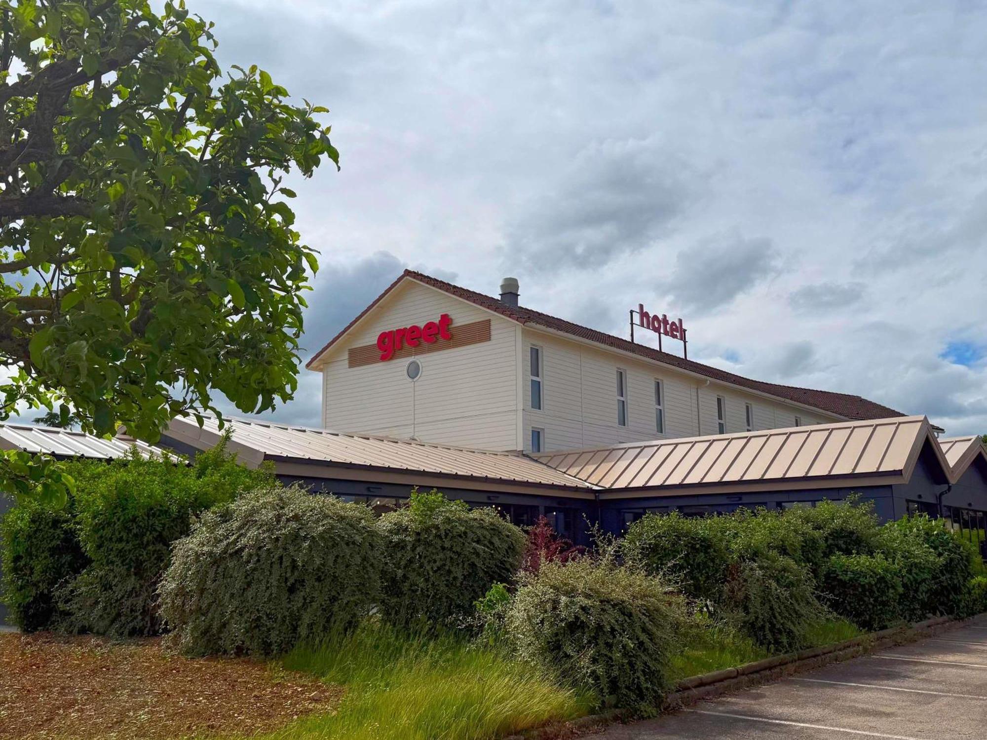 Greet Hotel Dijon Sud Лонвик Экстерьер фото